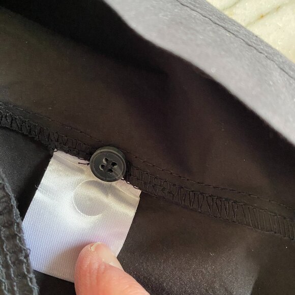 Alembika black long A-line shirt tunic sz 1 long lagenlook - Picture 8 of 8